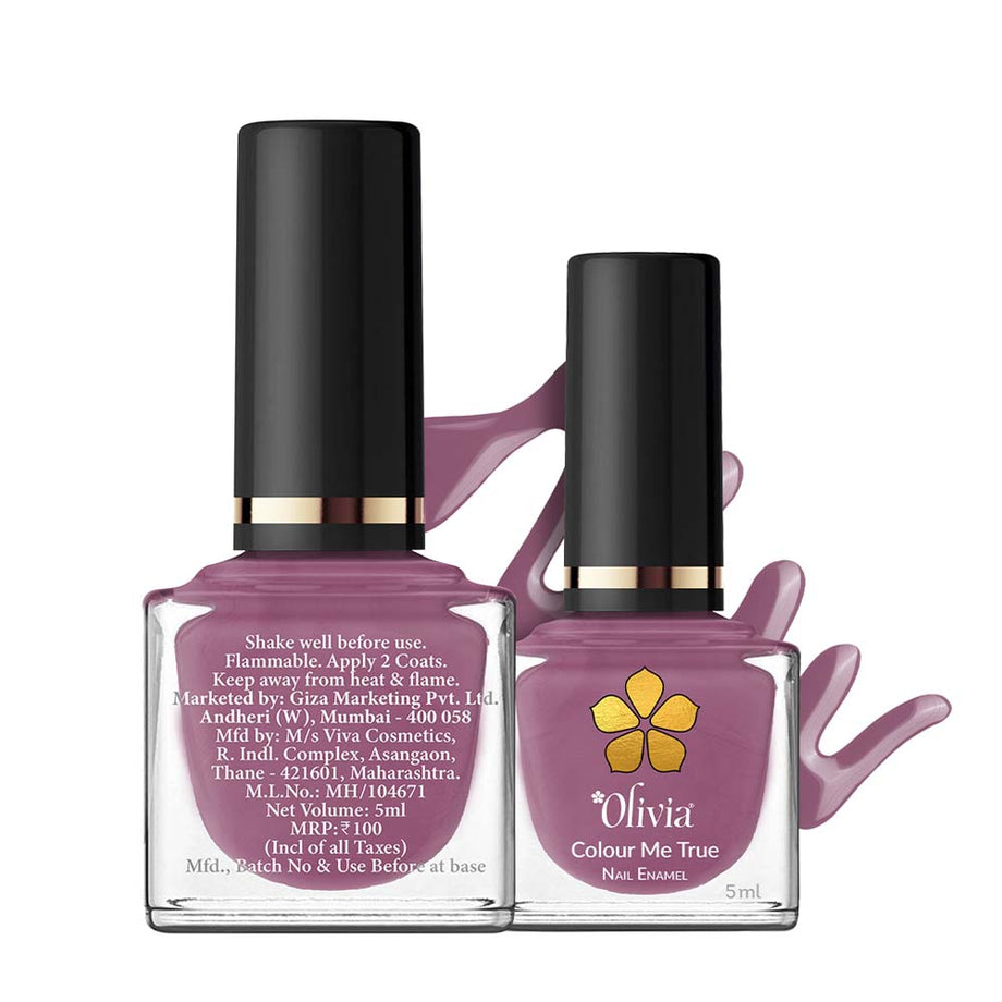 Buy DeBelle Gel Nail Lacquer Lilac Bloom Soft Lilac Nail Polish 8 ml Online  at Best Price - Nail Polish